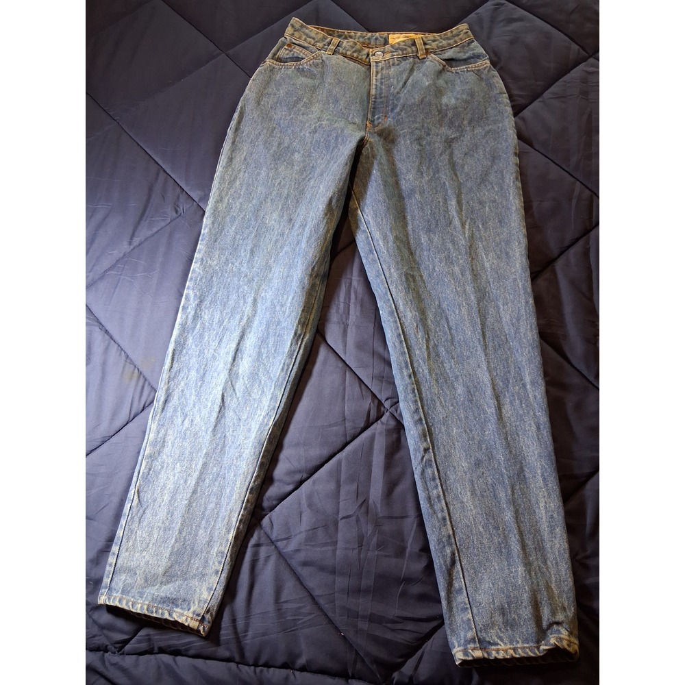 Vintage Gap Easy Fit Jean Womens 13/14 High Waisted Straight Leg Medium Wash USA